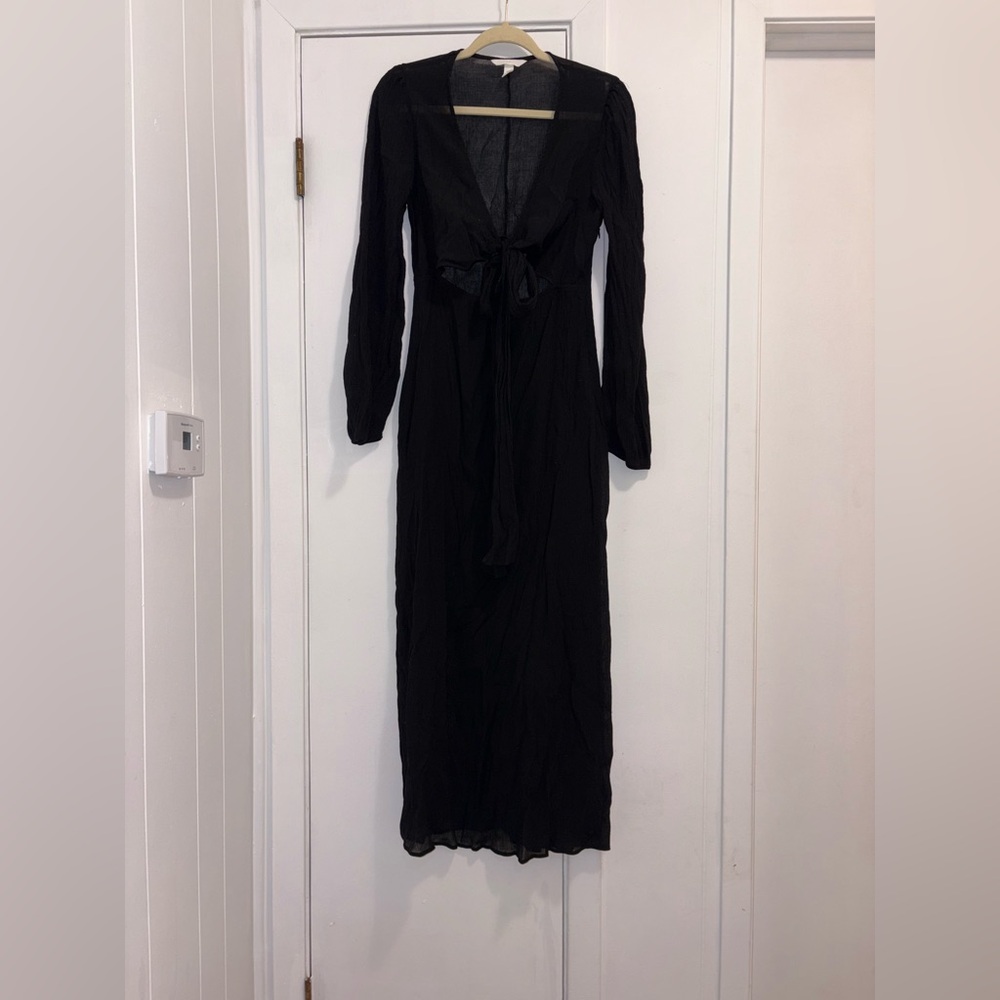 H&M Black Maxi Dress